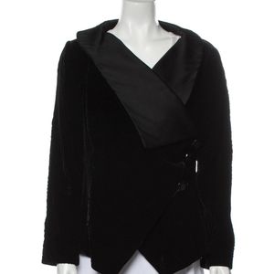 Giorgio Armani Evening Coat Black